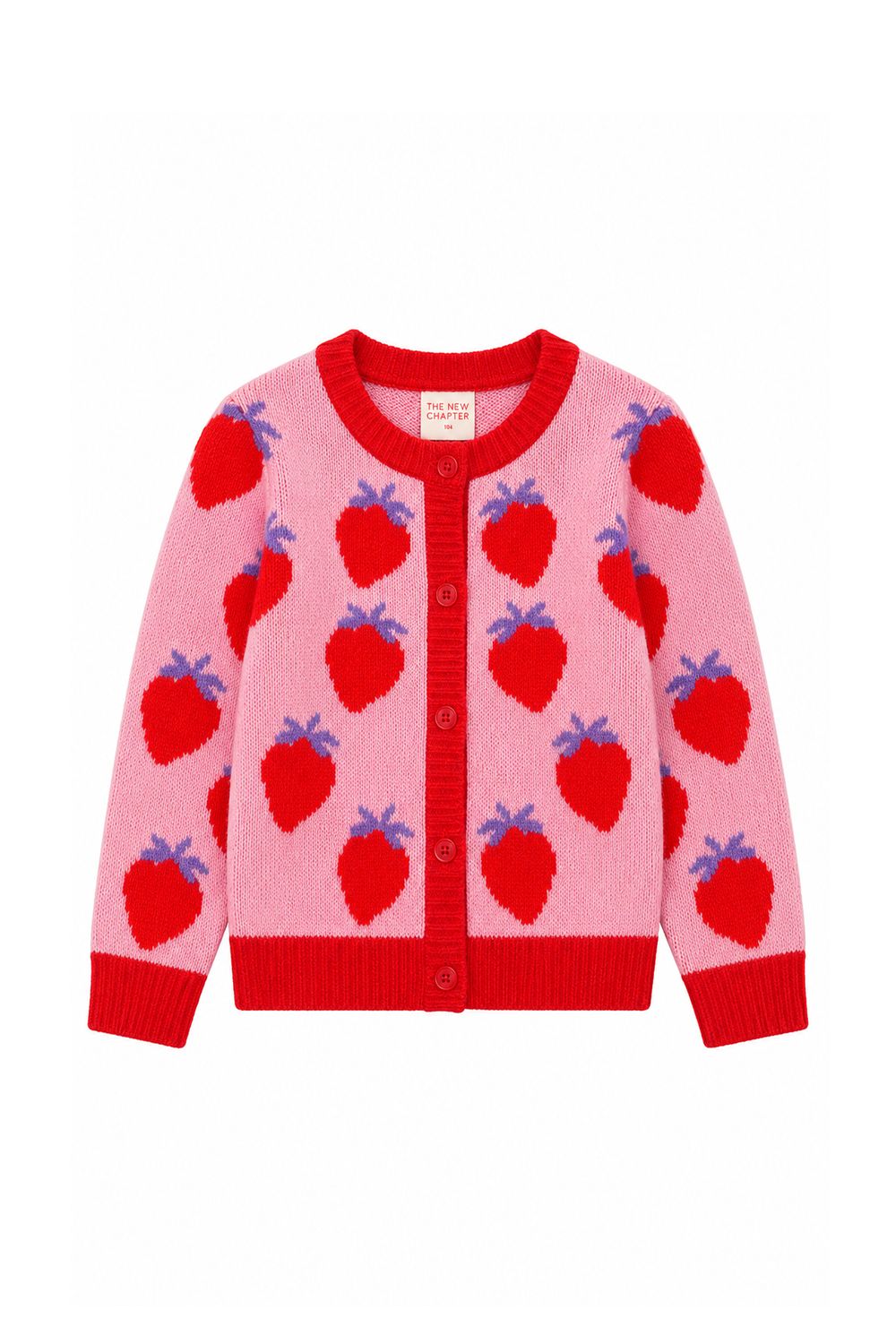 The New Chapter-The New Chapter Jhené Sweater-Mars Red