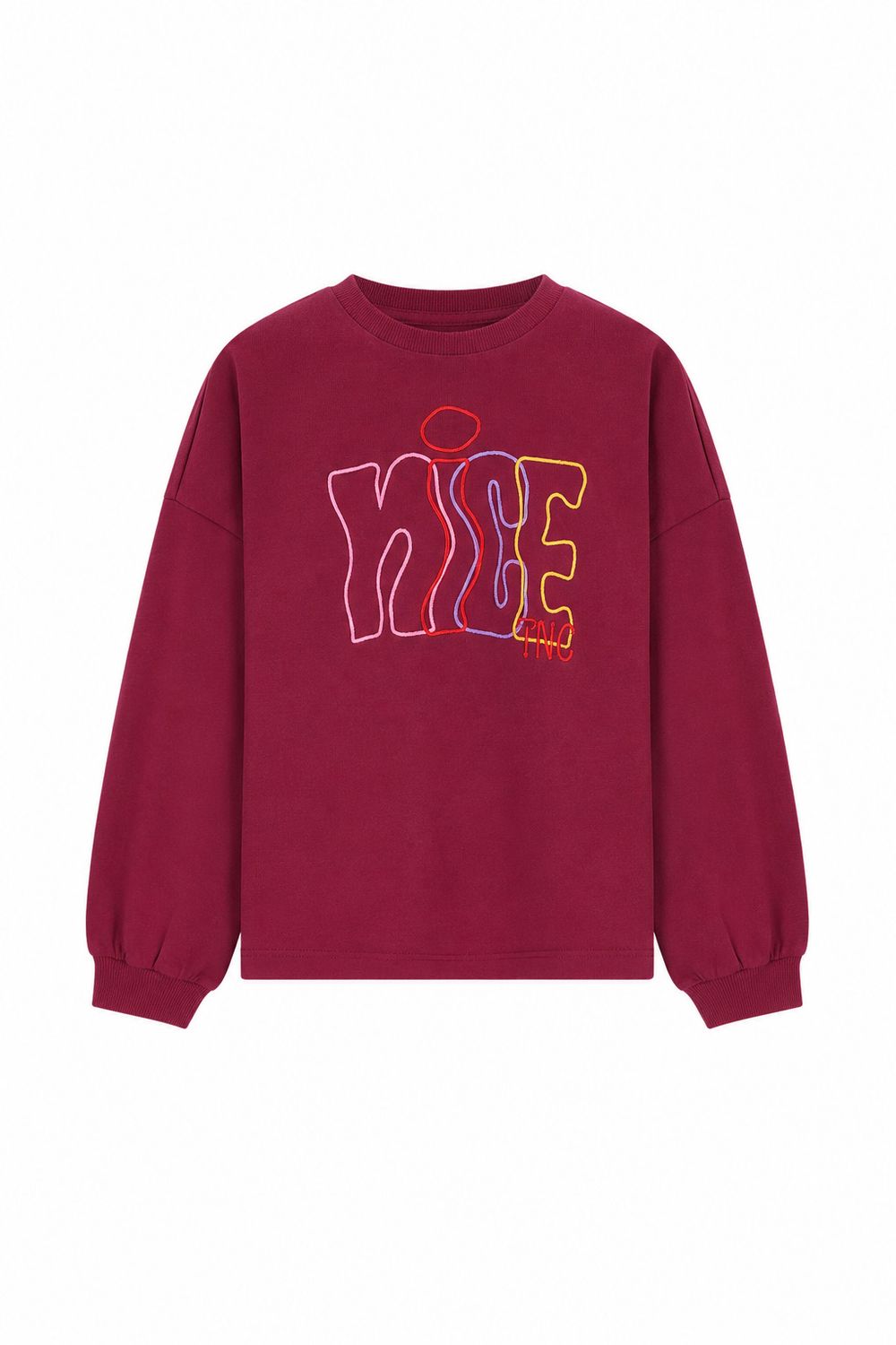The New Chapter-The New Chapter Mattie Longsleeve-Burgundy