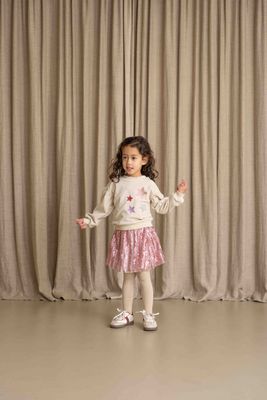 House of Jamie-Balloon Sweater-Sandshell (Rib Velvet)