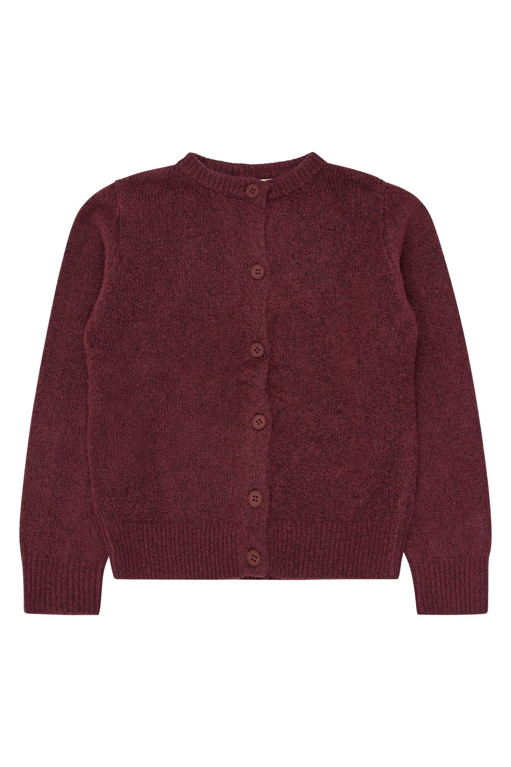 THE NEW-TNVerity Knit Cardigan-Burgundy TN-Girl