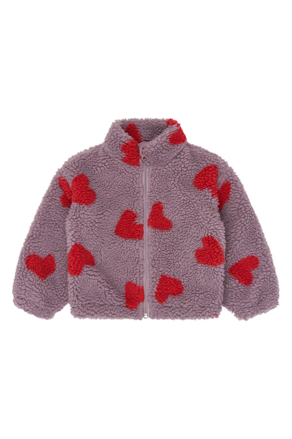 THE NEW-TNSTUna OS Teddy Jacket-Elderberry AOP TN-Toddler Girl