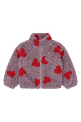 THE NEW-TNSTUna OS Teddy Jacket-Elderberry AOP TN-Toddler Girl