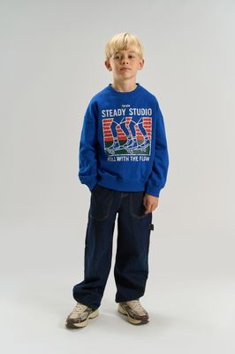 THE NEW-TNVern OS Sweatshirt-Mazarine Blue-Boy