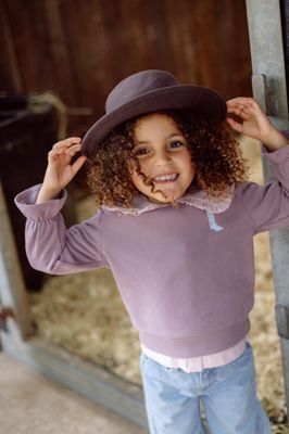 Levv-LW265DALINA-Sweater-Pink purple