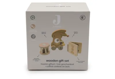Jollein - Houten Giftset - Jollies - Bunny Luz