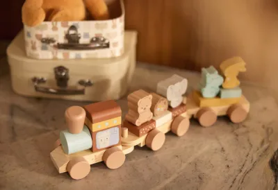Jollein - Houten Speelgoedtrein - Jollies