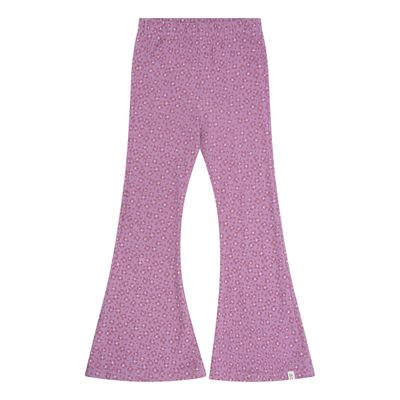 Navy Natural - Be flared leopard flower lila