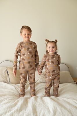 Feetje-Milo Mammoth - Premium Sleepwear by Feetje-Taupe