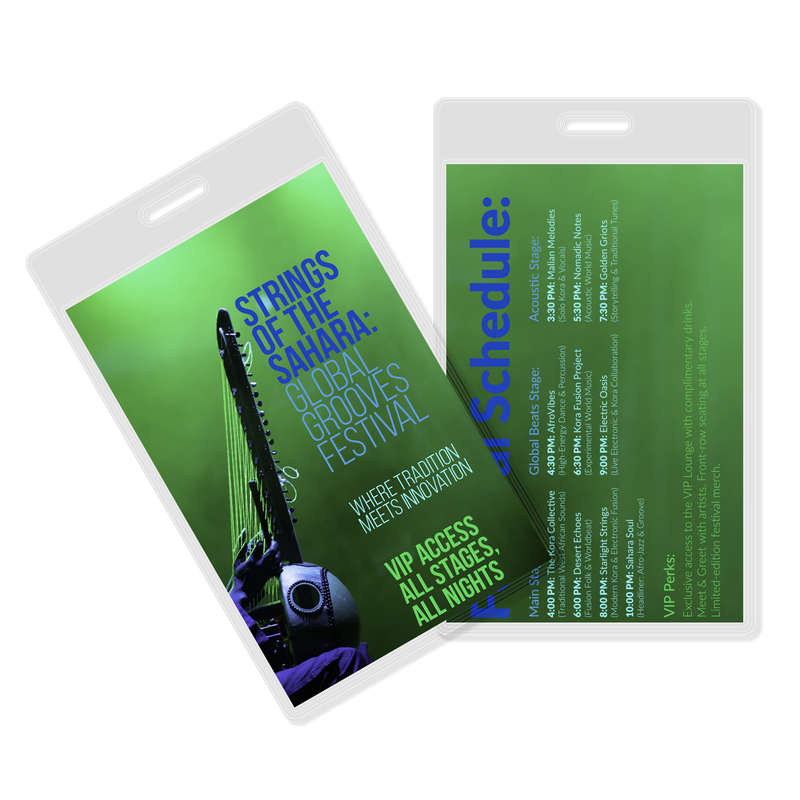 Event Badges / VIP badges / Admission Badges