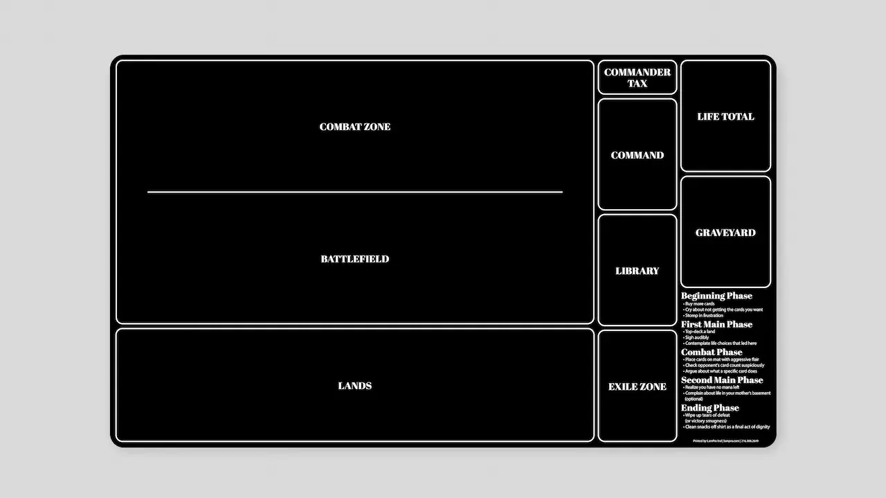 24x14 premium mtg playmat