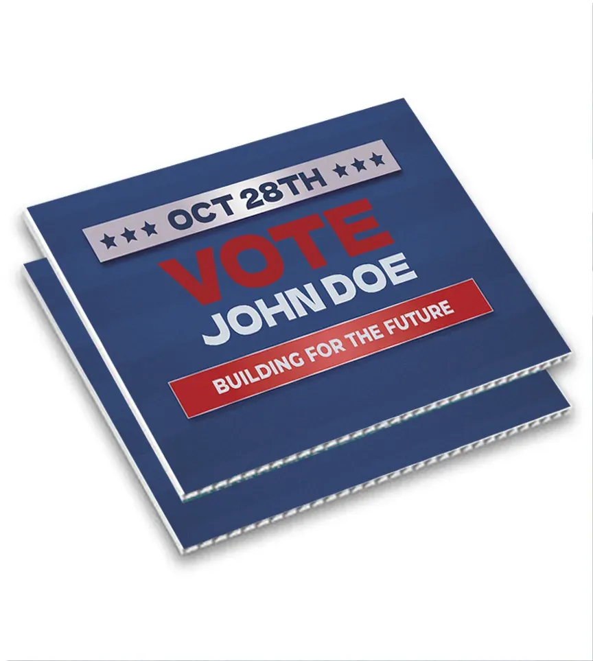 Coroplast Signs | Custom Corrugated Plastic Yard Signs & Outdoor Signage