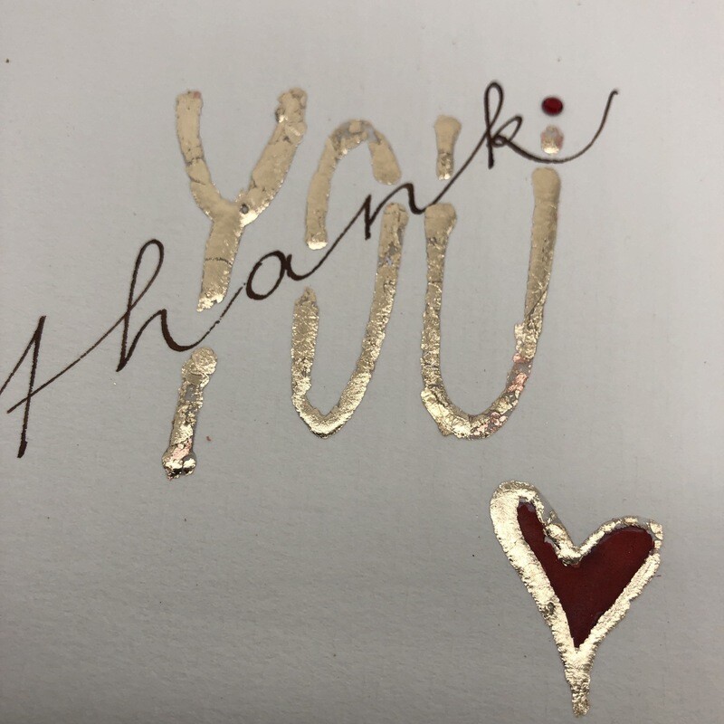 Billett „handmade“ -Thank you!
