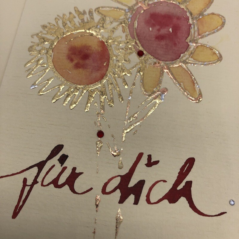 Billett „handmade“ - für dich ...
