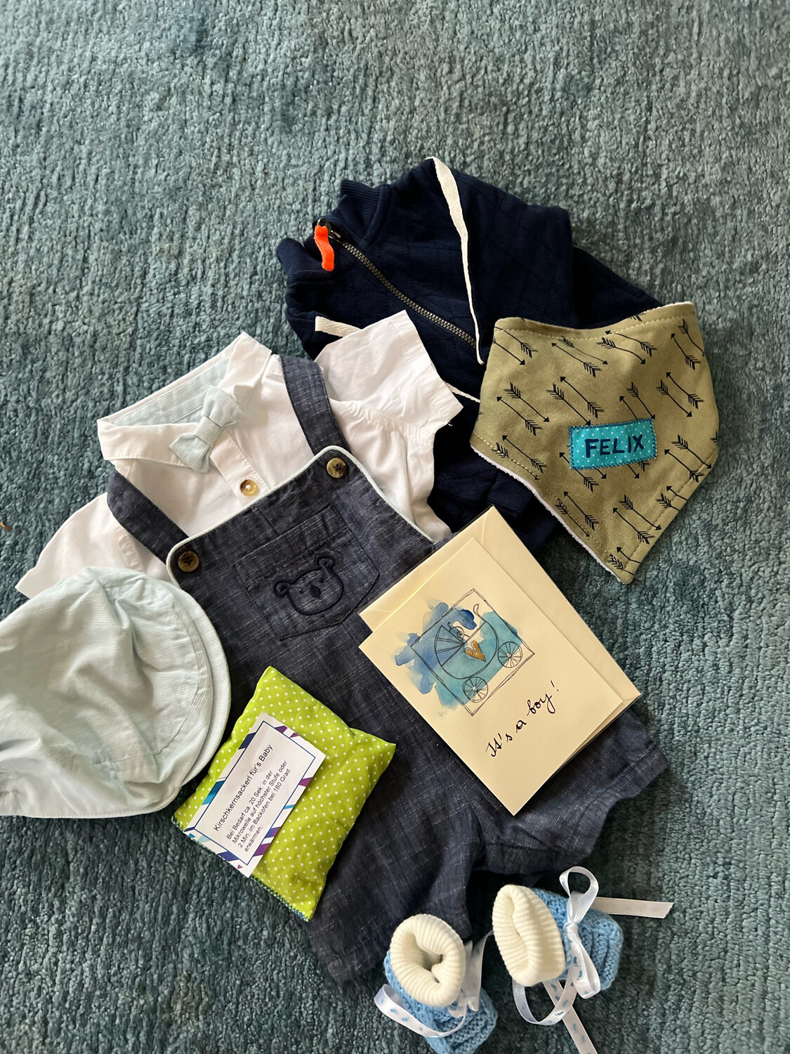 Mitarbeitergeschenk zur Geburt von „Felix“ von Alexandra Sonweber
