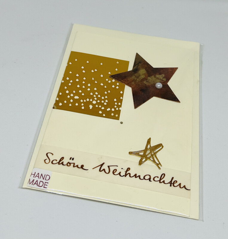 Billett „handmade“ Weihnachten 
