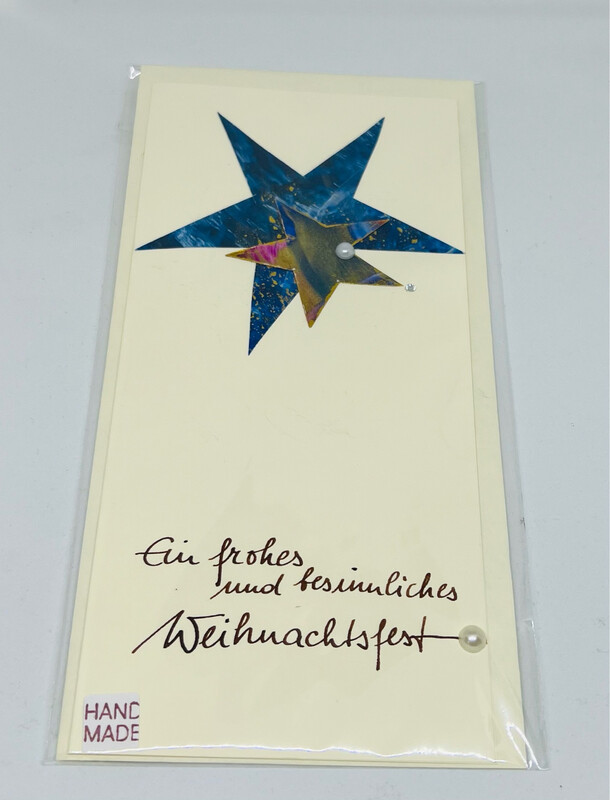 Billett „handmade“ Weihnachten 