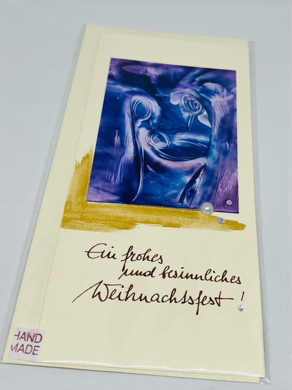 Billett „handmade“ Weihnachten 