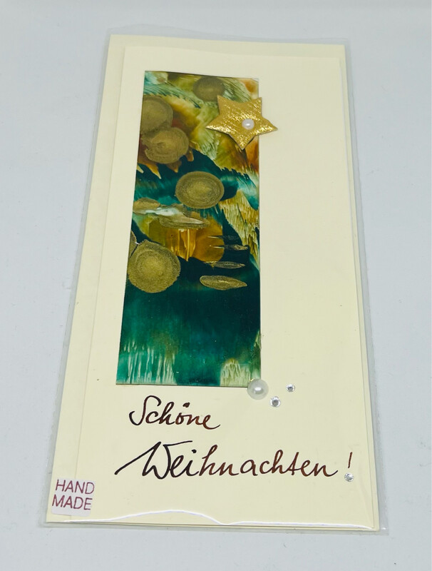 Billett „handmade“ Weihnachten