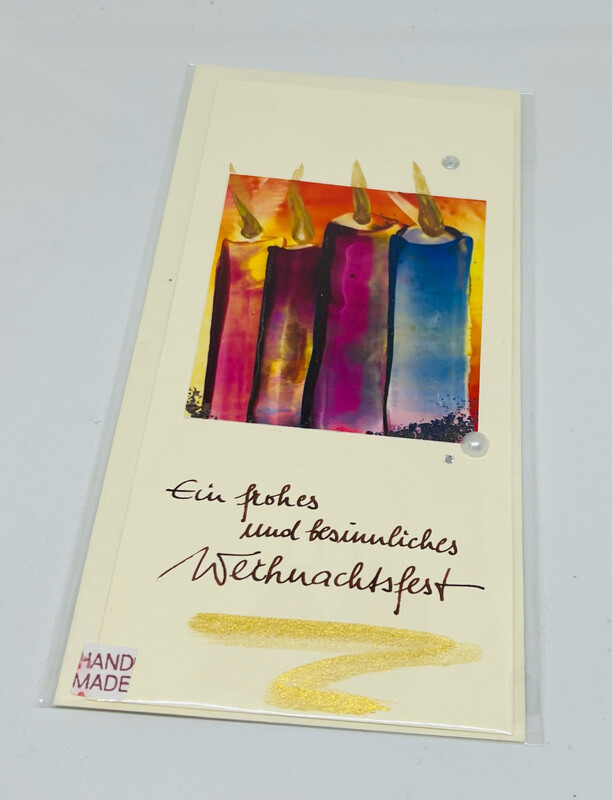Billett „handmade“ Weihnachten