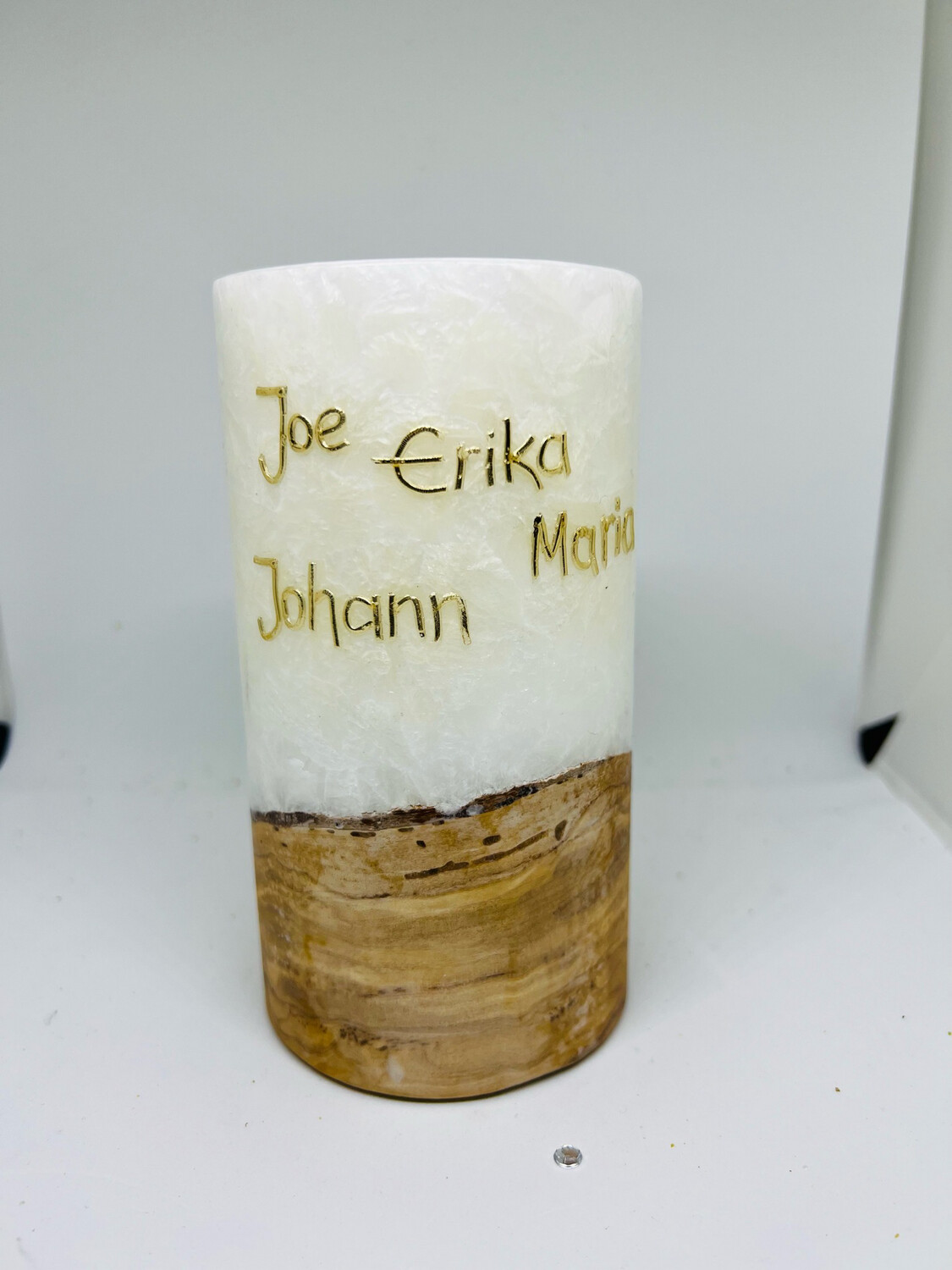 Kerze zur Hochzeit für Verstorbene Angehörige