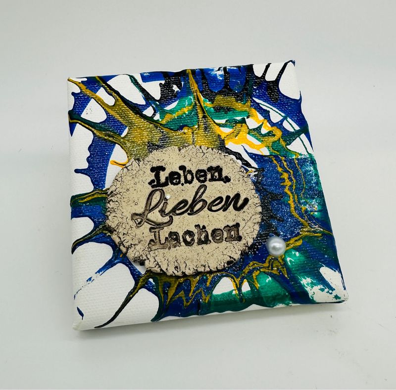 Mini-Leinwand 10x10 cm