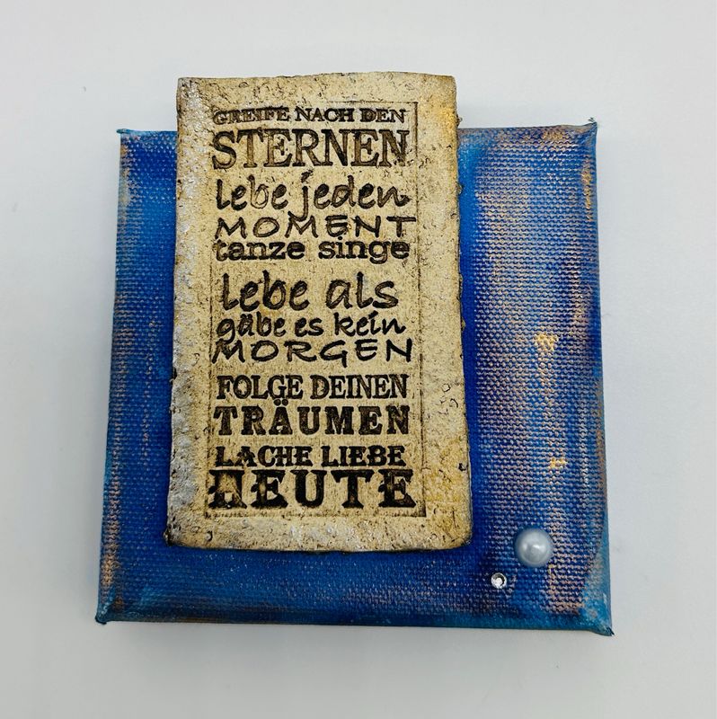 Mini-Leinwand 10x10 cm