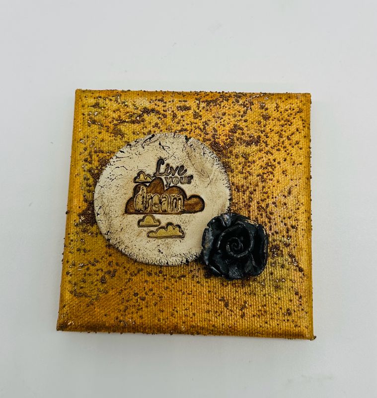 Mini-Leinwand 10x10 cm