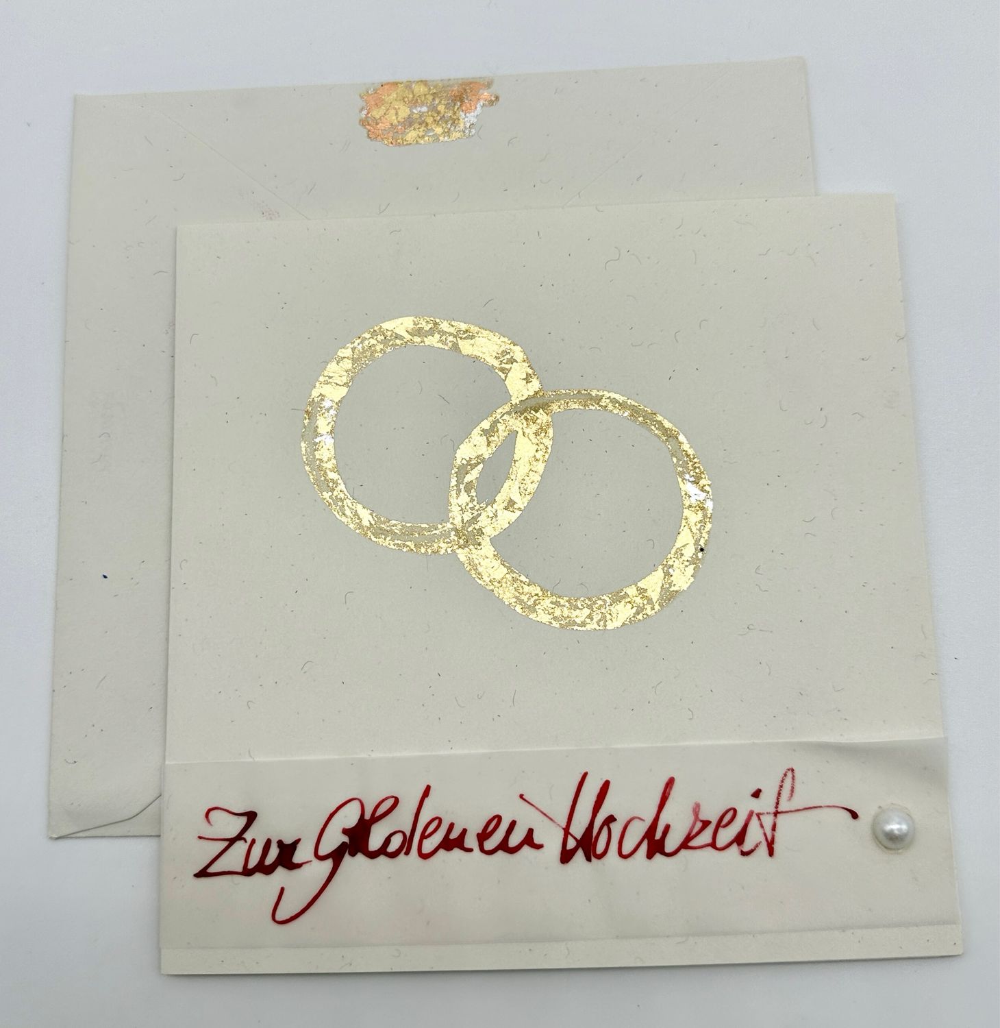 Billett Goldene Hochzeit XXL