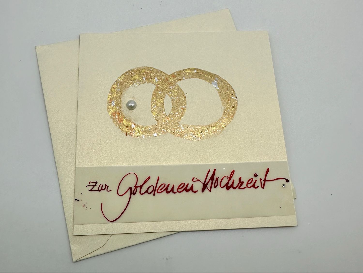 Billett Goldene Hochzeit XXL