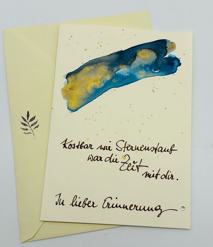 Billett Trauer Spruch