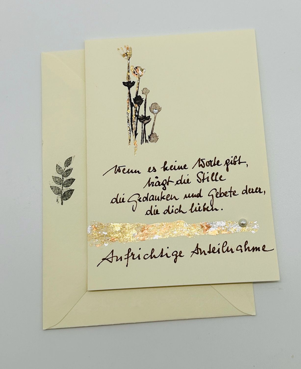Billett Trauer Spruch