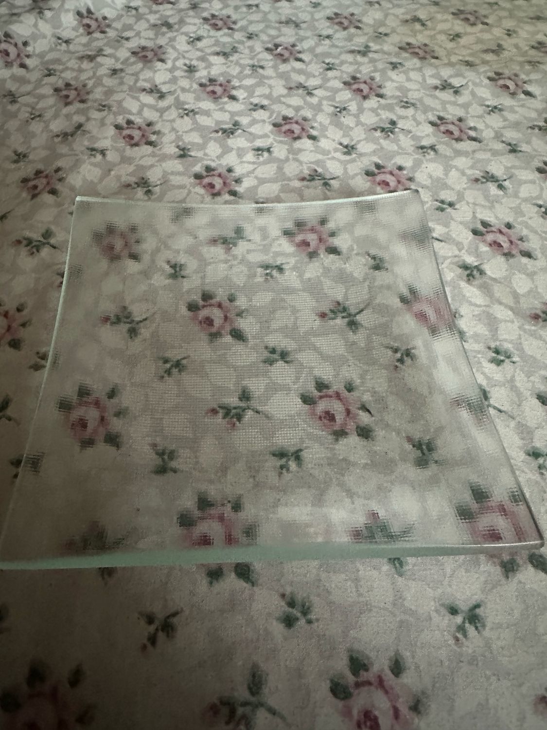 Kerzenteller, Glas transparent - ohne Berechnung