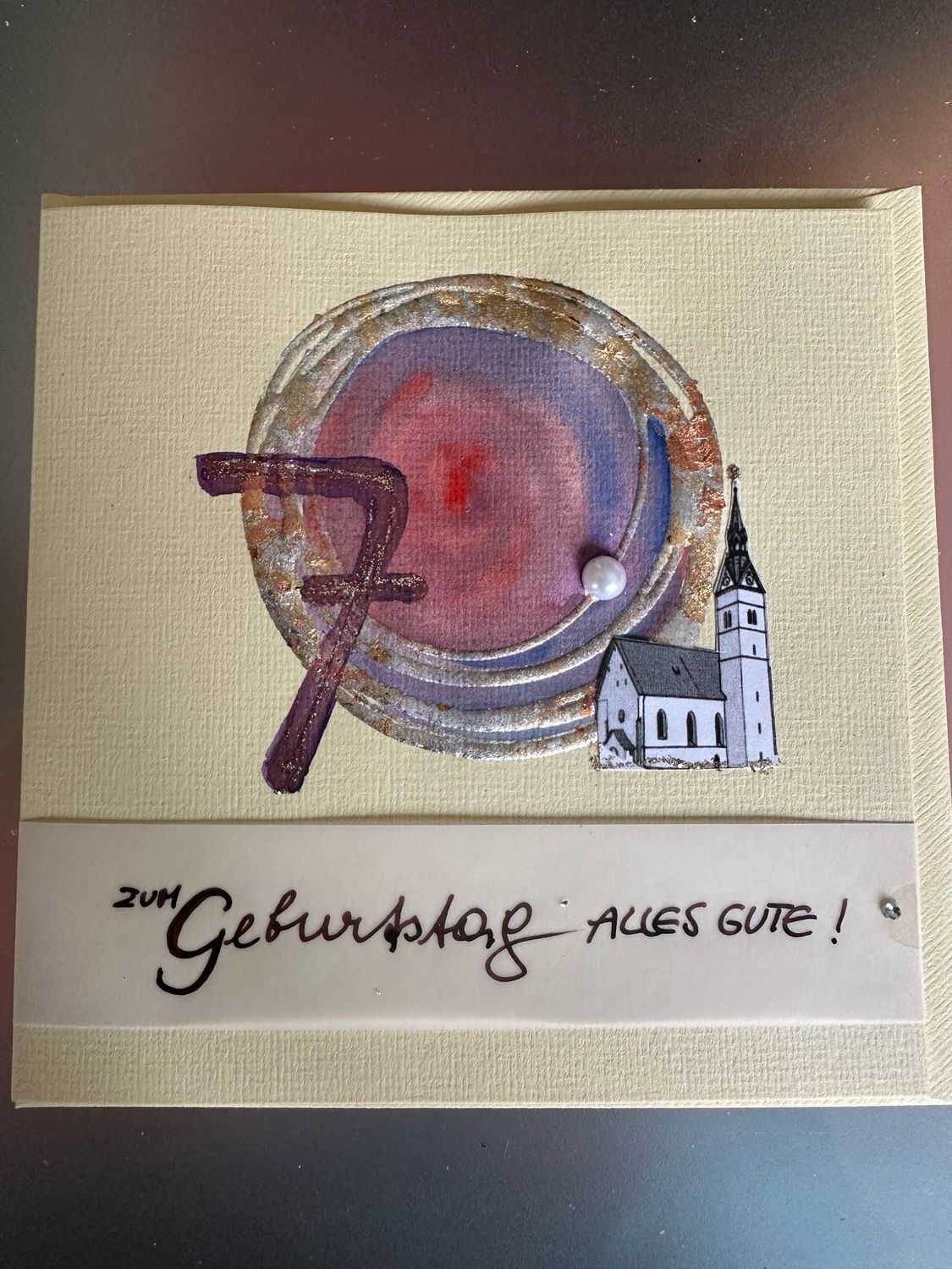 Billett „handmade“ - 70. Geburtstag