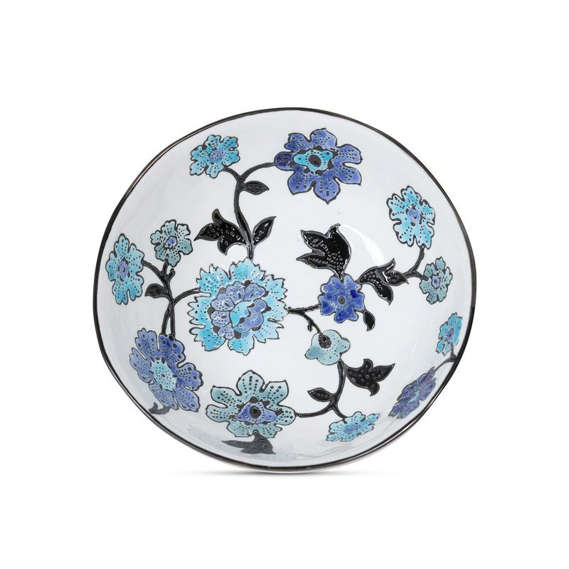 Periwinkle Vine Pattern Bowl