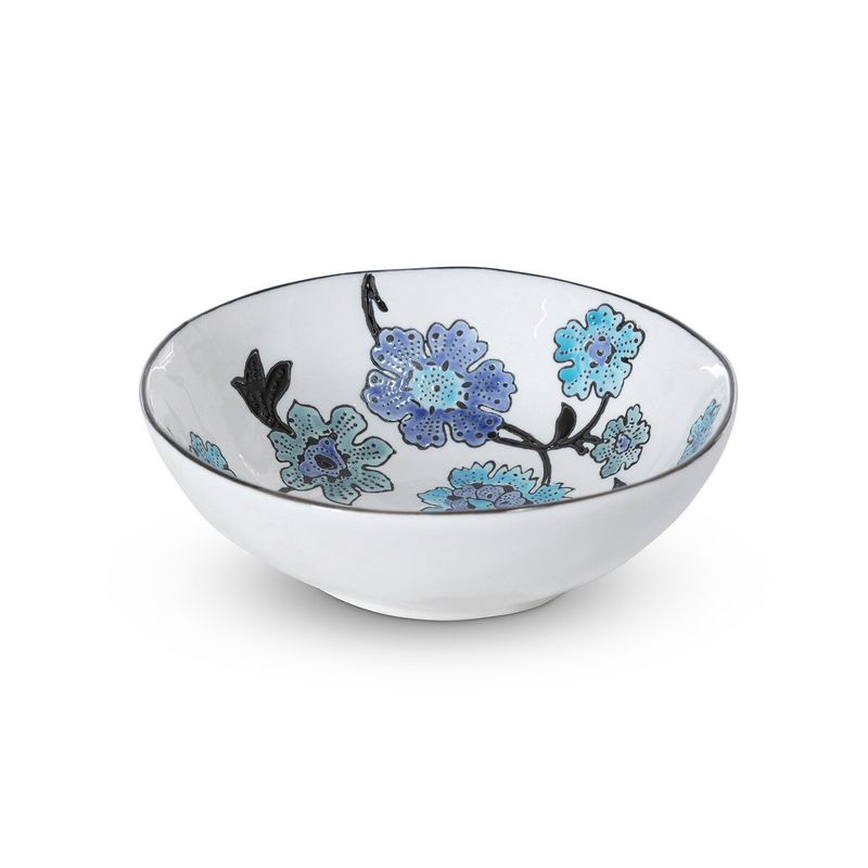 Periwinkle Vine Pattern Bowl