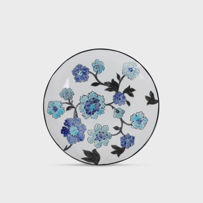 Periwinkle Vine Pattern Salad Plate Periwinkle Vine Pattern Salad Plate