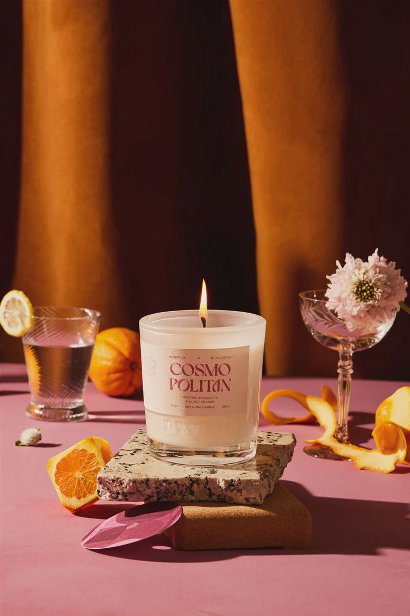 Rewined Candles 6Oz, Scent: Cosmopoliten