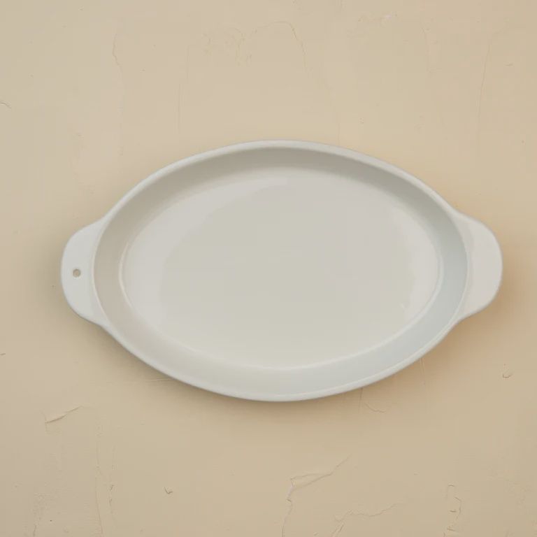 Oval Baker Pinstripes