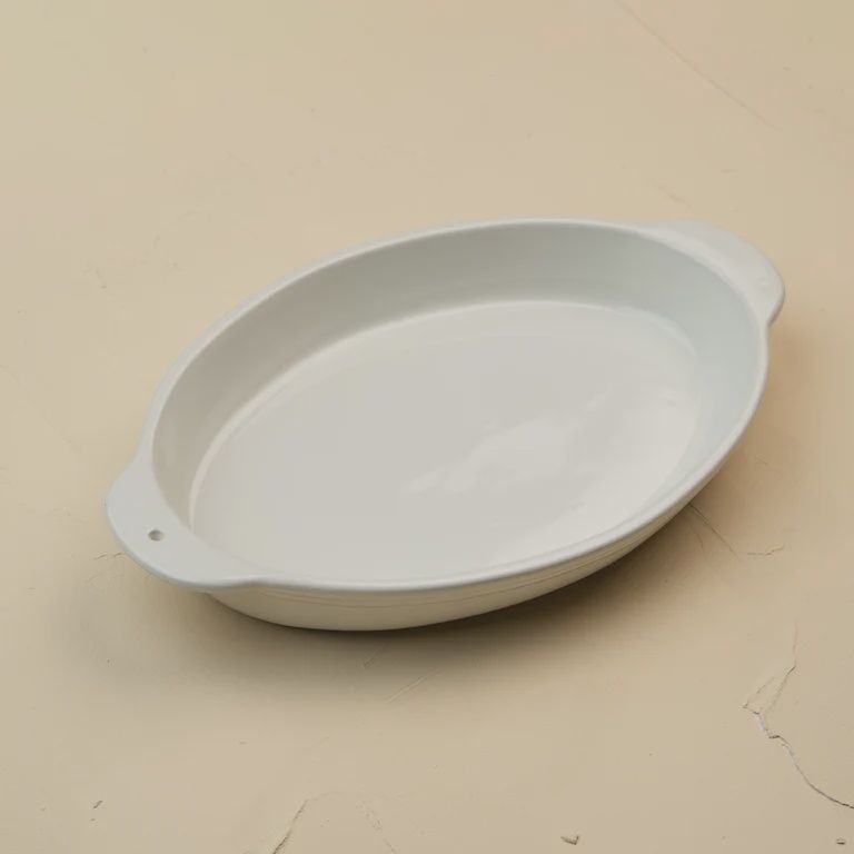 Oval Baker Pinstripes