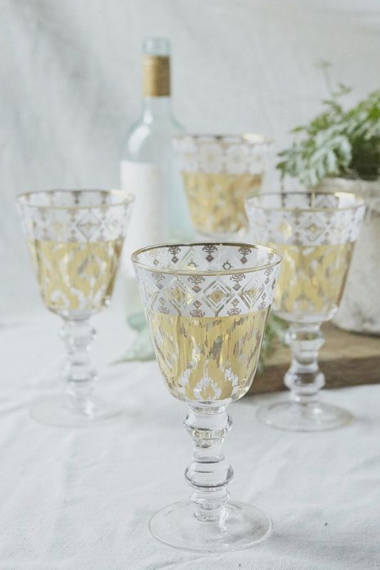 White Twist Goblet