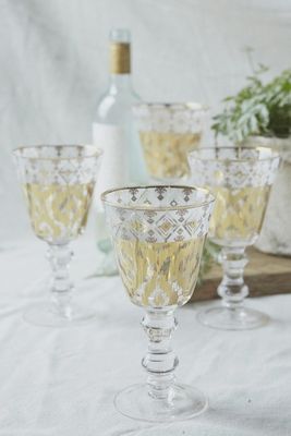 White Twist Goblet