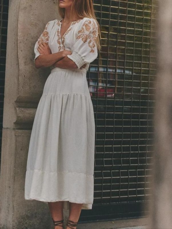 Lisette Midi Dress