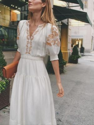 Lisette Midi Dress