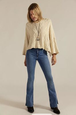 Level Up Slit Bootcut