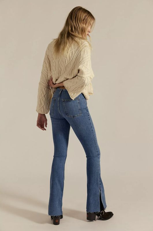Level Up Slit Bootcut