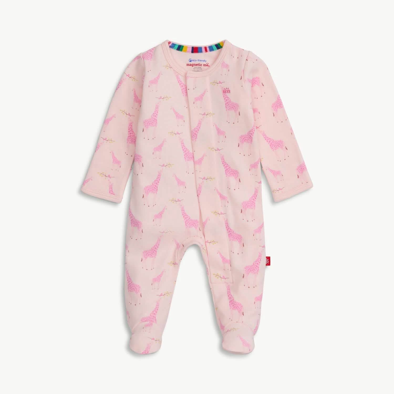Jolie Giraffe, Color: Pink, Size: 0-3M