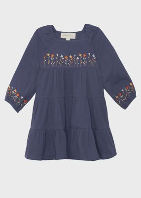 Clara Dress Blue