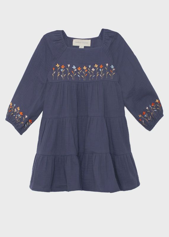 Clara Dress Blue