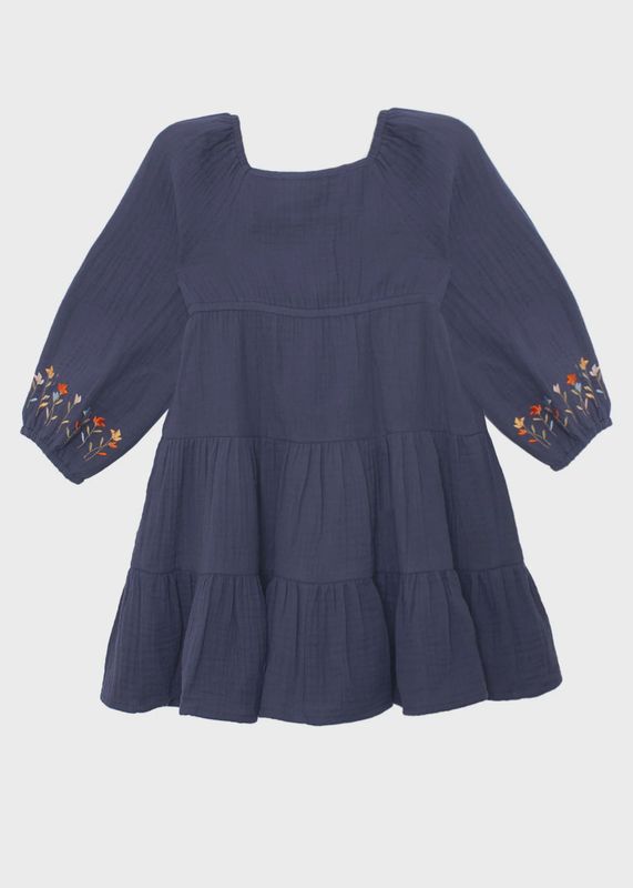 Clara Dress Blue