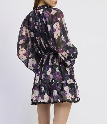 Jasmine Long Sleeve Mini Dress
